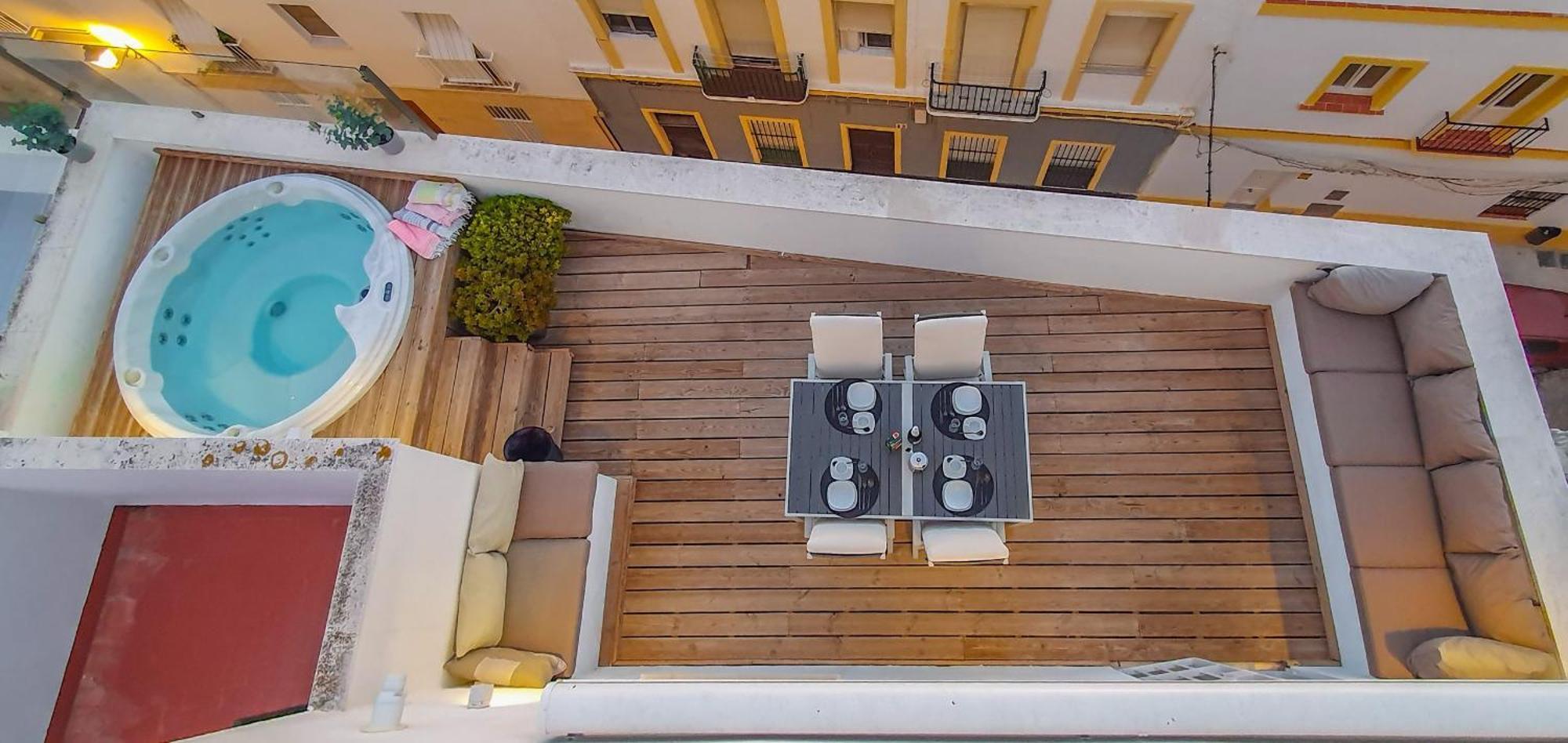 Apartament Penthouse With Jacuzzi, And Garaje Grupo Ac Gestion Kadyks Zewnętrze zdjęcie