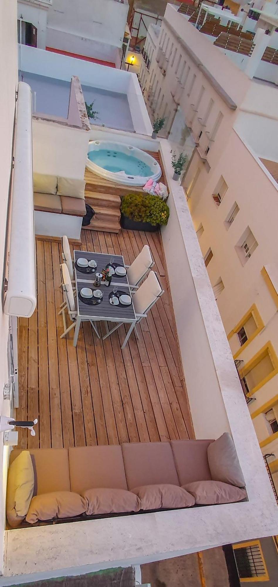 Apartament Penthouse With Jacuzzi, And Garaje Grupo Ac Gestion Kadyks Zewnętrze zdjęcie